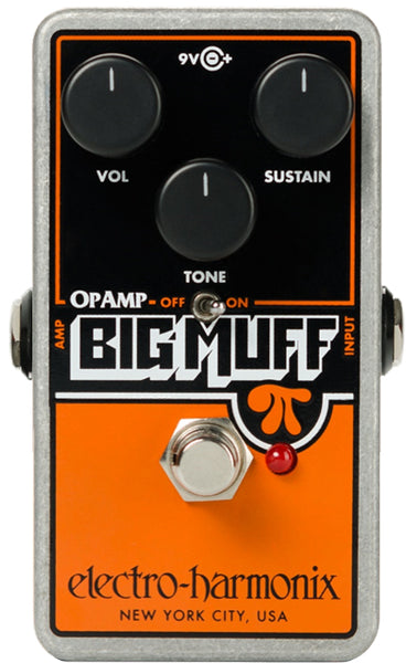Electro-Harmonix OpAmp Big Muff Pi Distortion/Sustainer Effects Pedal